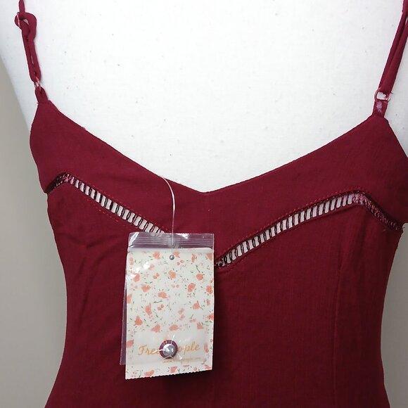 NWT Free People Intimately Free Dylan Bodycon Wrap Mini Dress Size XS - Picture 8 of 13